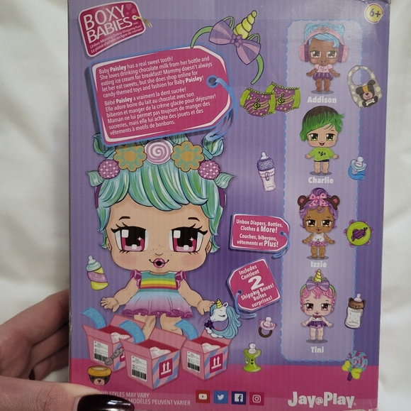 Boxy Babies Paisley Girl Doll brand new - Picture 2 of 3